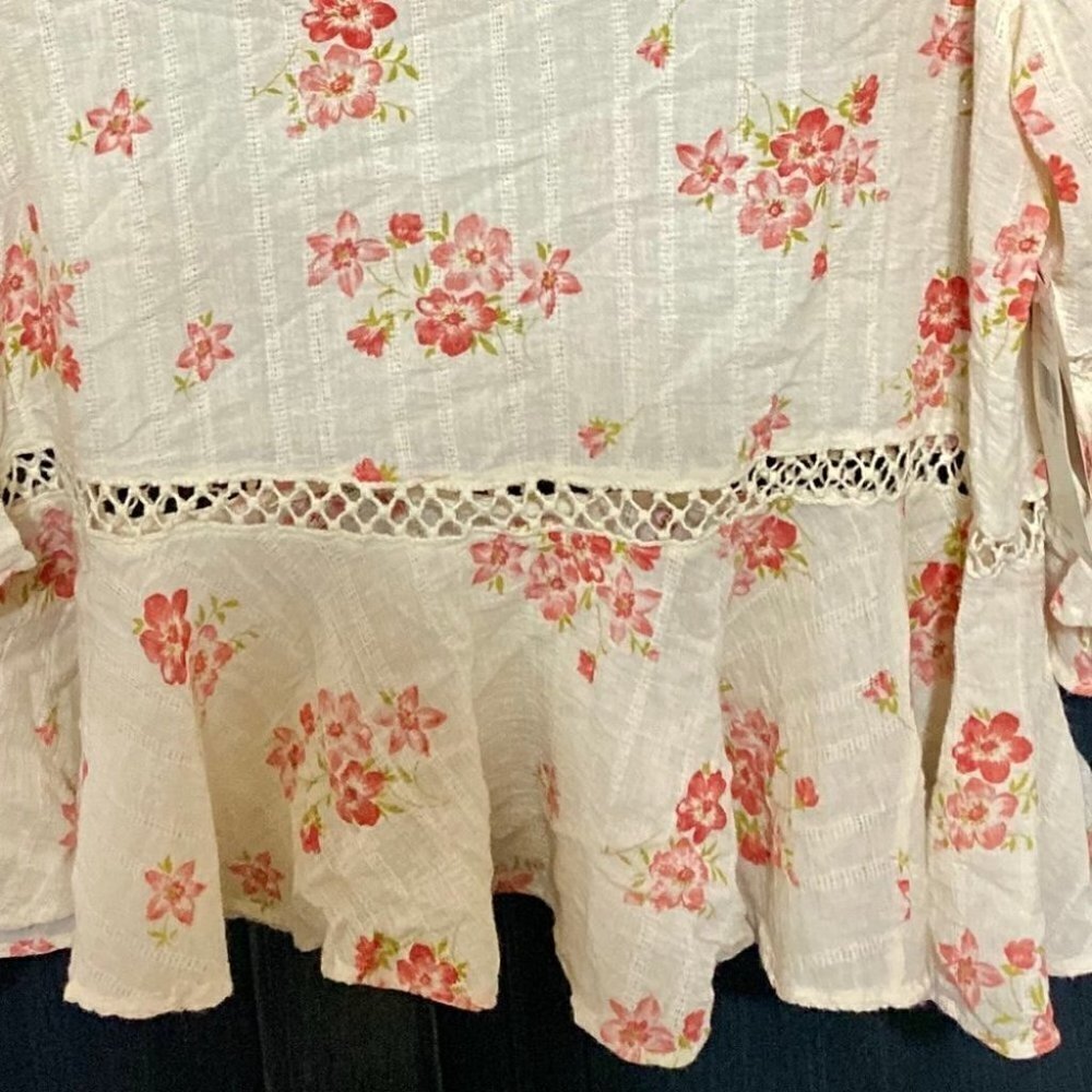 Denim & Supply Ralph Lauren Floral Bell-Sleeve Top - Picture 7 of 8